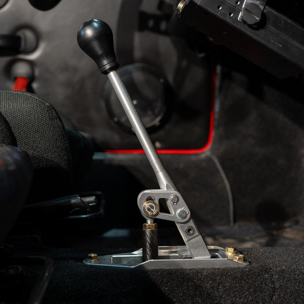 Rennline ExactShift Short Shifter – Chassis-Mounted für G-Body G50 (1987–1989) – inkl. Alu-Schaltknauf