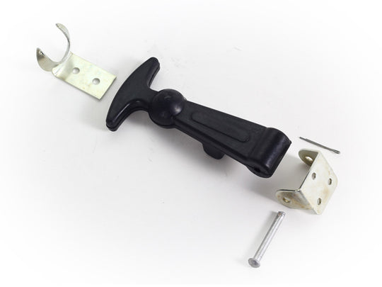 Rennline Rubber Bonnet/Boot Hooks – große Gummi-Hauben-/Deckelhalter (Set/2) im 911 RSR & 911 ST Stil – 5" x 1,5"