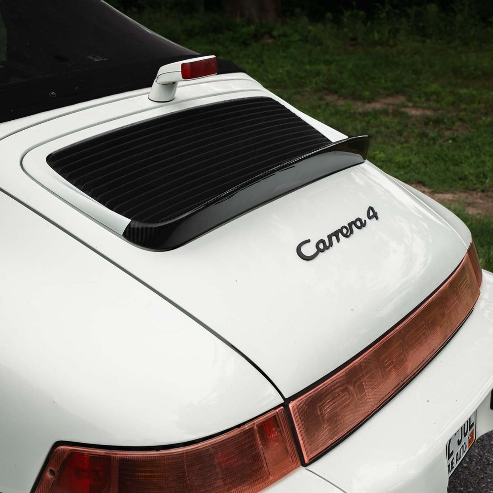 Rennline 964 Upkick / Ducktail Decklid Spoiler – Carbon oder ABS (Material wählbar) – OEM+ Look