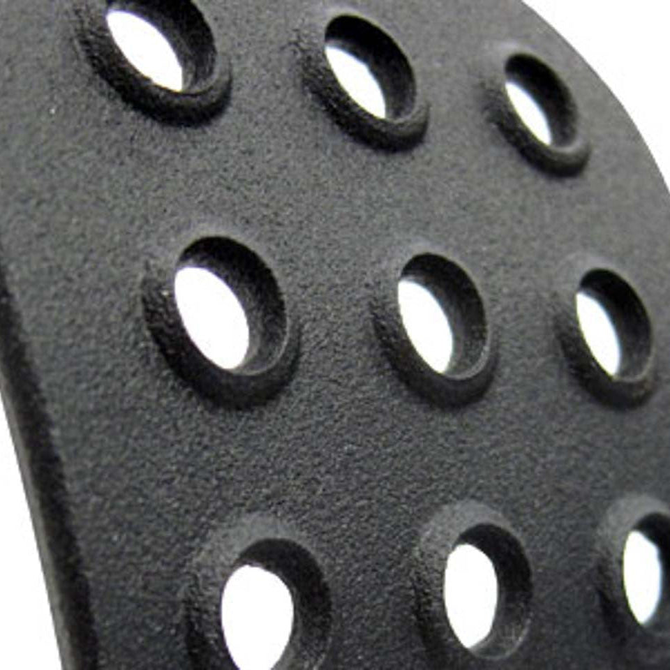 Rennline (Rev2) 3-teiliges Pedalset - Porsche 911/930/912/914/964/993 (1965–1998) (Auswahl: gelocht oder Rubbergrip)