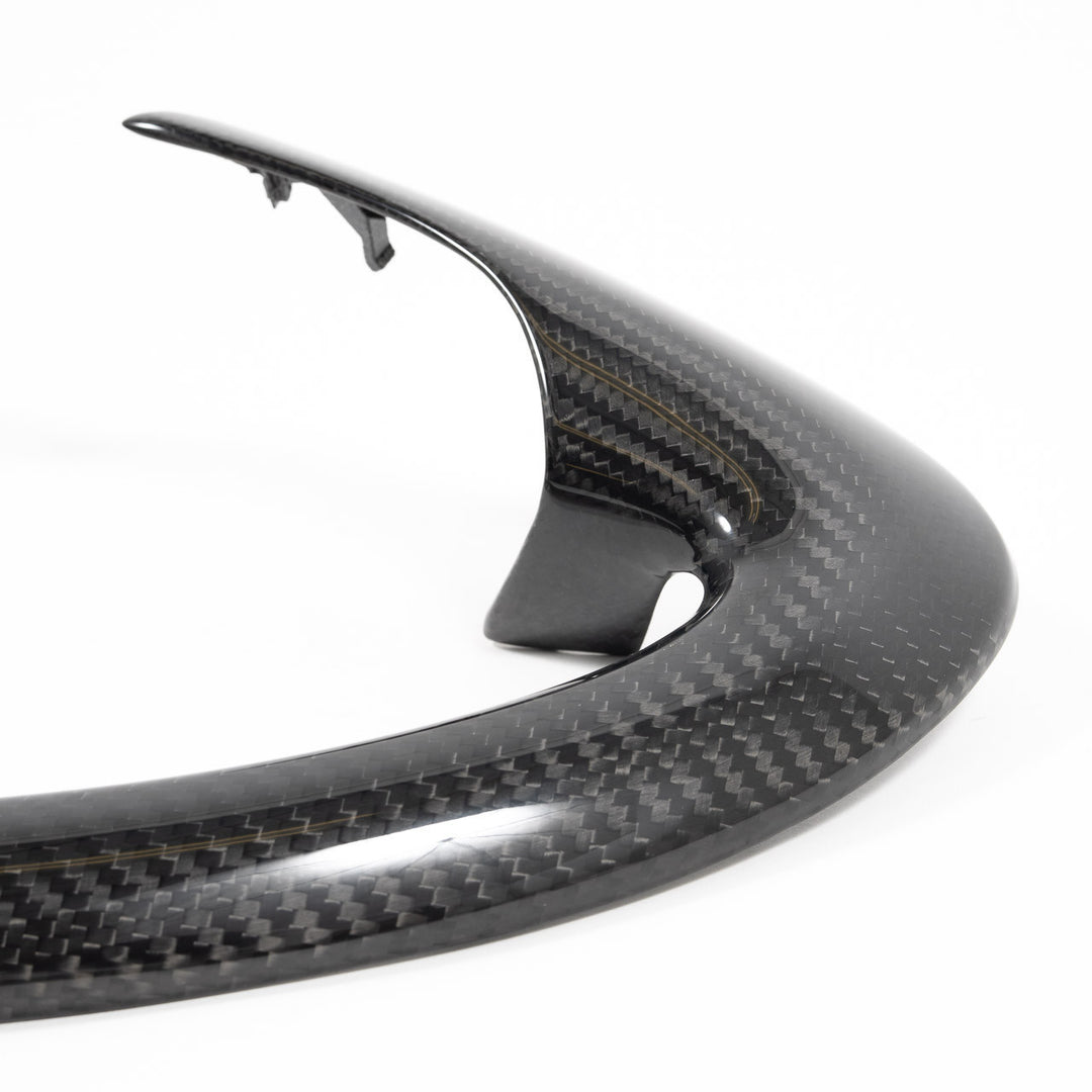 Rennline Carbon Tür-Zuziehgriffe / Door Pull Handle Set (Paar) – Porsche 996 – ersetzt OEM Türgriffverkleidung – Hochglanz