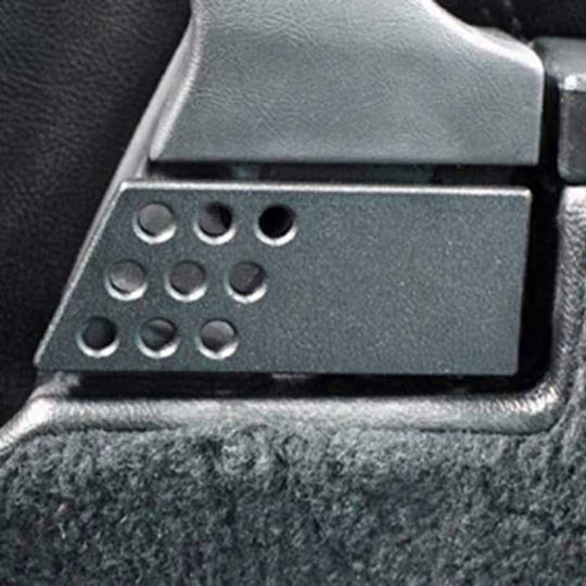 Rennline Aluminium Türinnengriffe (Set) – glatt oder perforiert – Porsche 911/912/930/964 (1974–1994) – Silber eloxiert oder Schwarz pulverbeschichtet