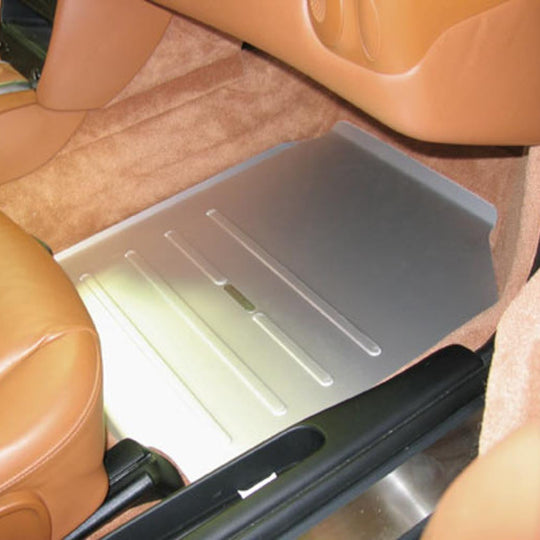 Rennline Track Mat Beifahrerseite (LHD) – Porsche 996/986/997/987 oder 2005 996 Turbo/C4 Cabrio mit Bose – Schwarz/Silber – Sammelartikel