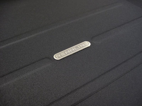 Rennline Track Mat Beifahrerseite (LHD) – Porsche 996/986/997/987 oder 2005 996 Turbo/C4 Cabrio mit Bose – Schwarz/Silber – Sammelartikel