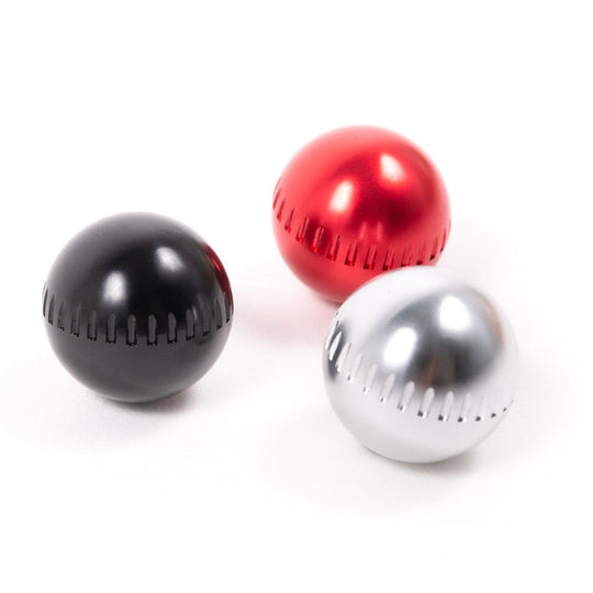 Rennline Throttle Ball / Gasball – Aluminium, schwarz eloxiert – Porsche 911/912/930 (1965–1989)