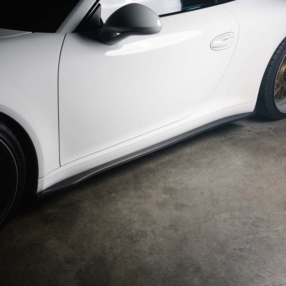 Rennline Seitenschweller-Set – Porsche 991.1 / 991.2 Carrera / Carrera S – ABS oder Carbon – nicht für Widebody