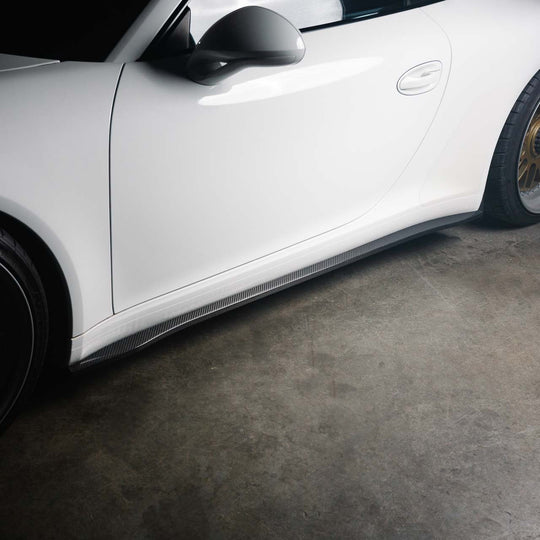 Rennline Seitenschweller-Set – Porsche 991.1 / 991.2 Carrera / Carrera S – ABS oder Carbon – nicht für Widebody