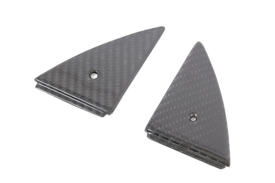 Rennline Carbon Armaturenbrett-Endkappen (Dash End Cap Kit) – Porsche 964/993