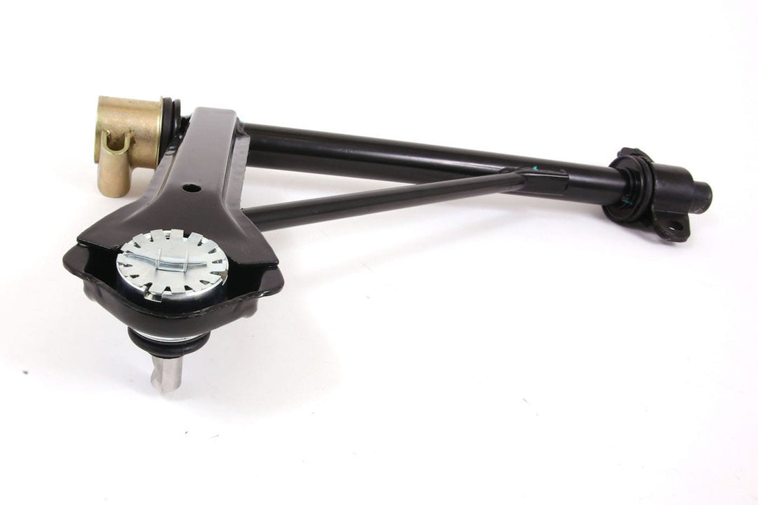 Rennline Querlenker-Kit vorn – komplett neu, mit OEM-Buchsen & vormontiertem Traggelenk (Paar) (S31) – Porsche 911/912/930 (1968–1989) – Auswahl Baujahr & Traggelenk (Stock/Decambered)