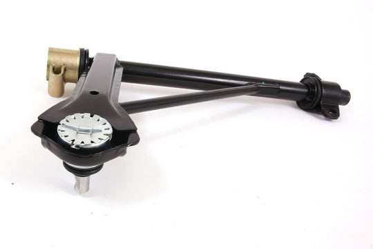 Rennline Querlenker-Kit vorn – komplett neu, mit OEM-Buchsen & vormontiertem Traggelenk (Paar) (S31) – Porsche 911/912/930 (1968–1989) – Auswahl Baujahr & Traggelenk (Stock/Decambered)