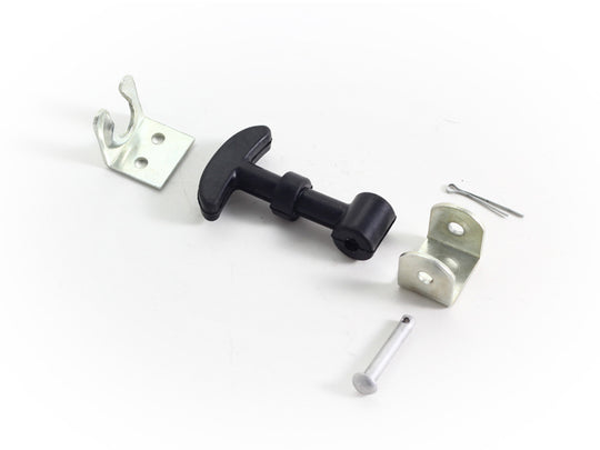 Rennline Rubber Bonnet/Boot Hooks – kleine Gummi-Hauben-/Deckelhalter (Set/2) im 911 RSR & 911 ST Stil – 3,5" x 1"