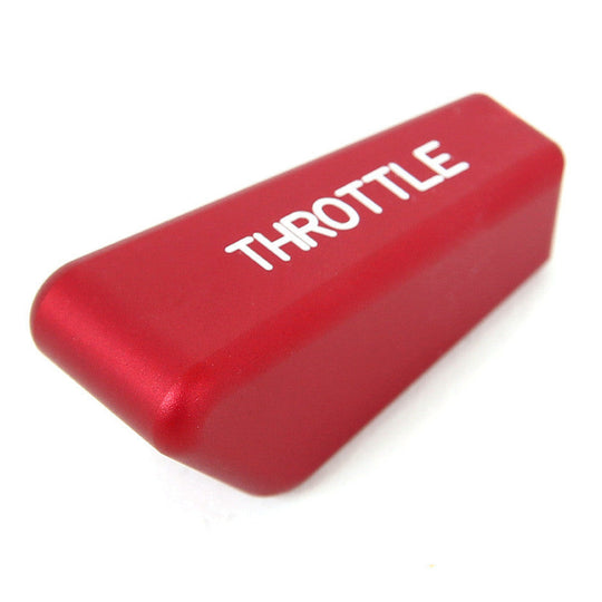 Rennline Billet-Aluminium Handgas-/Throttle-Reglerknopf – Porsche 911/912/930 (1972–1989) – 6061 Alu, eloxiert (Rot/Silber/Schwarz)
