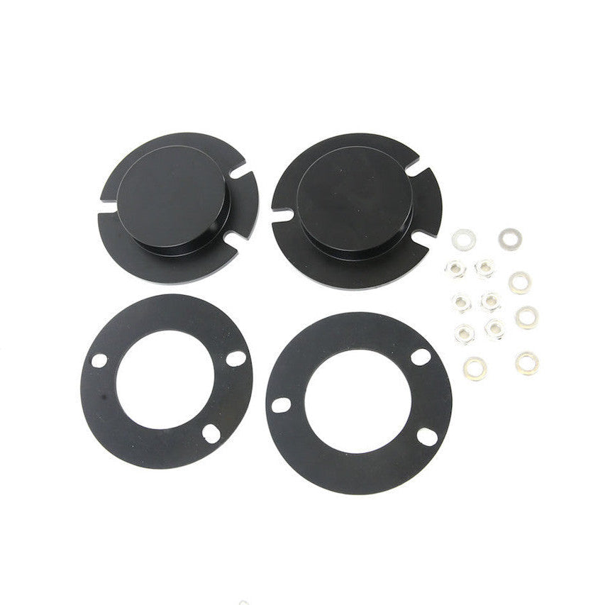 Rennline Billet-Alu Heater Channel Block-Off Plates – Verschlussplatten Heizkanal (Paar) inkl. Dichtungen & Hardware – Porsche 911/912/930 (1965–1989)