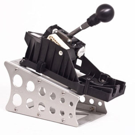 Rennline Shifter Riser 4" (Schalthebel-Erhöhung) – Porsche 986/996/987/997 – Silber eloxiert oder Schwarz – Cup-Car-Feeling