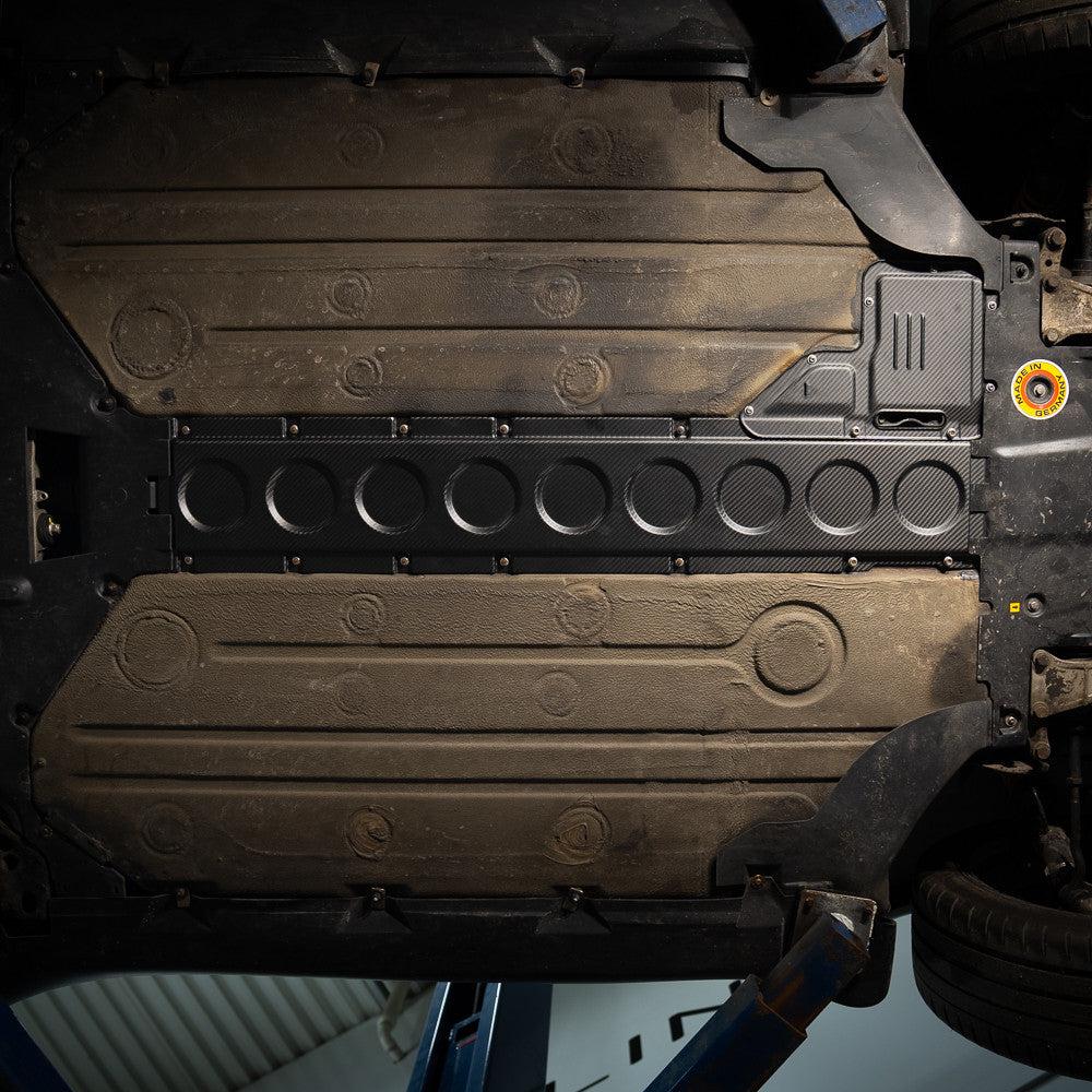 Rennline Carbon-Fiber Schalttunnel- & Benzinpumpen-Abdeckung – Porsche 964/993