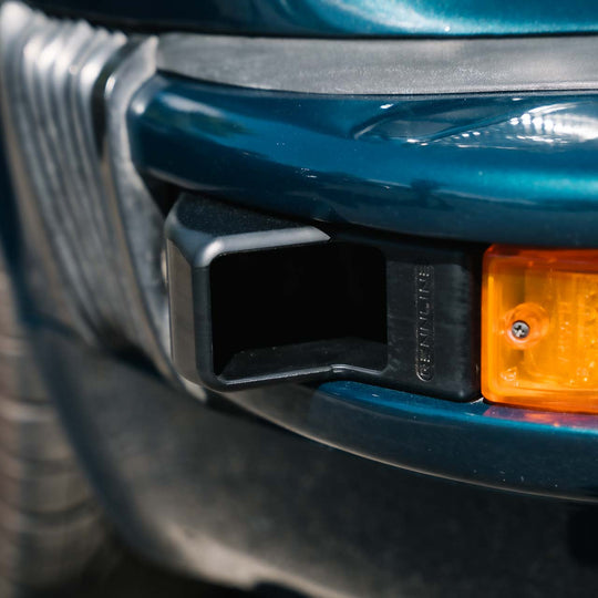 Rennline Luftführung Ölkühler vorne / Air Scoop – Porsche 911/930 „Impact Bumper“ (1974–1989) – links/rechts, Delrin, Plug & Play