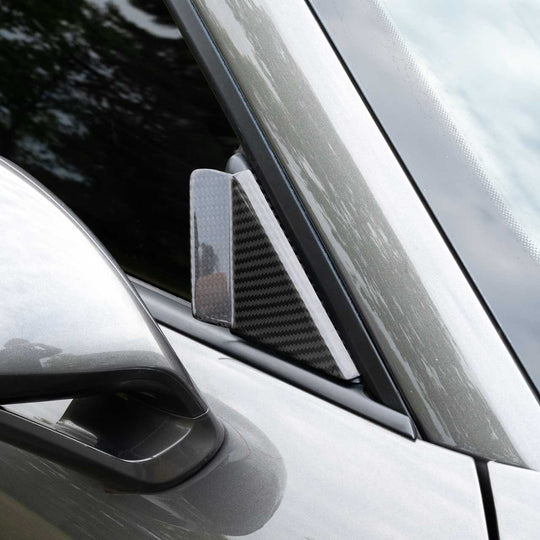 Rennline Carbon Windabweiser / Anti-Buffeting Wind Deflector – Porsche 991 / 992 / 981 / 718 – 3M-Klebemontage – Set