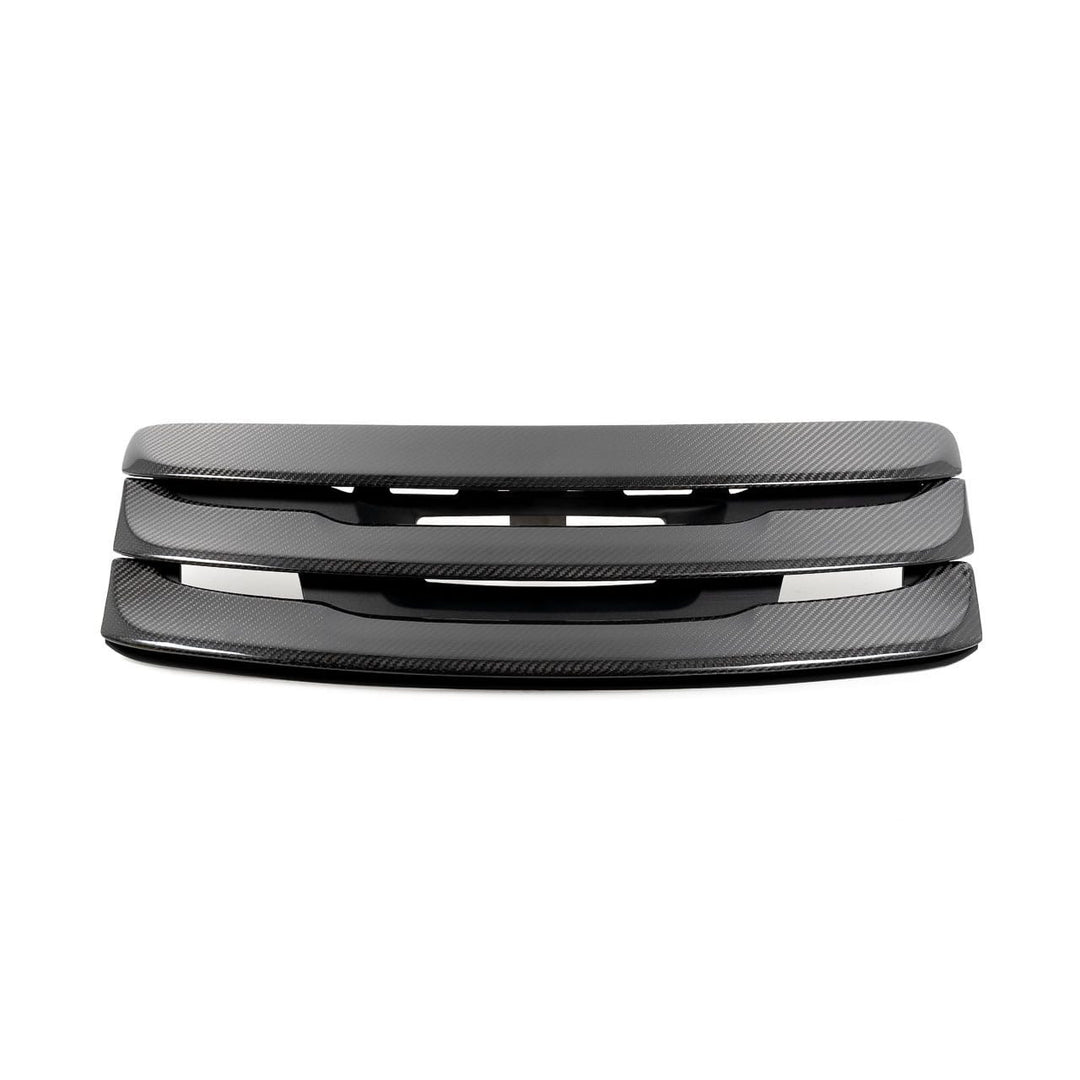 Rennline Carbon Heckdeckel-Lamellen – Porsche 991.1 Carrera – 3-teiliges Set – nicht für Turbo/GTS/GT-Modelle