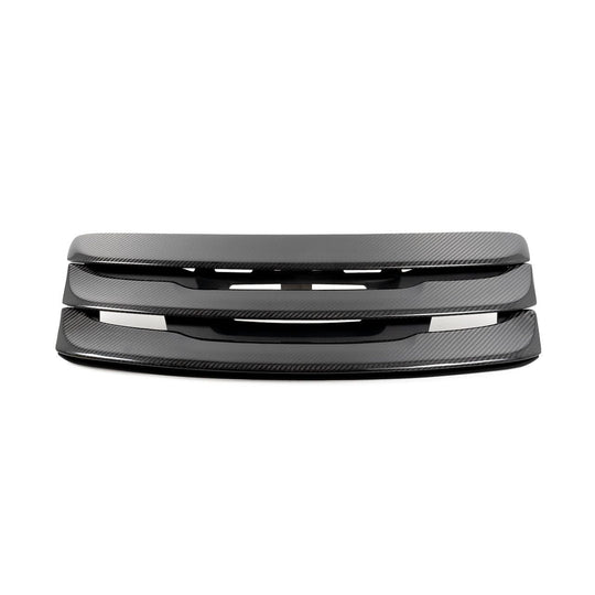 Rennline Carbon Heckdeckel-Lamellen – Porsche 991.1 Carrera – 3-teiliges Set – nicht für Turbo/GTS/GT-Modelle
