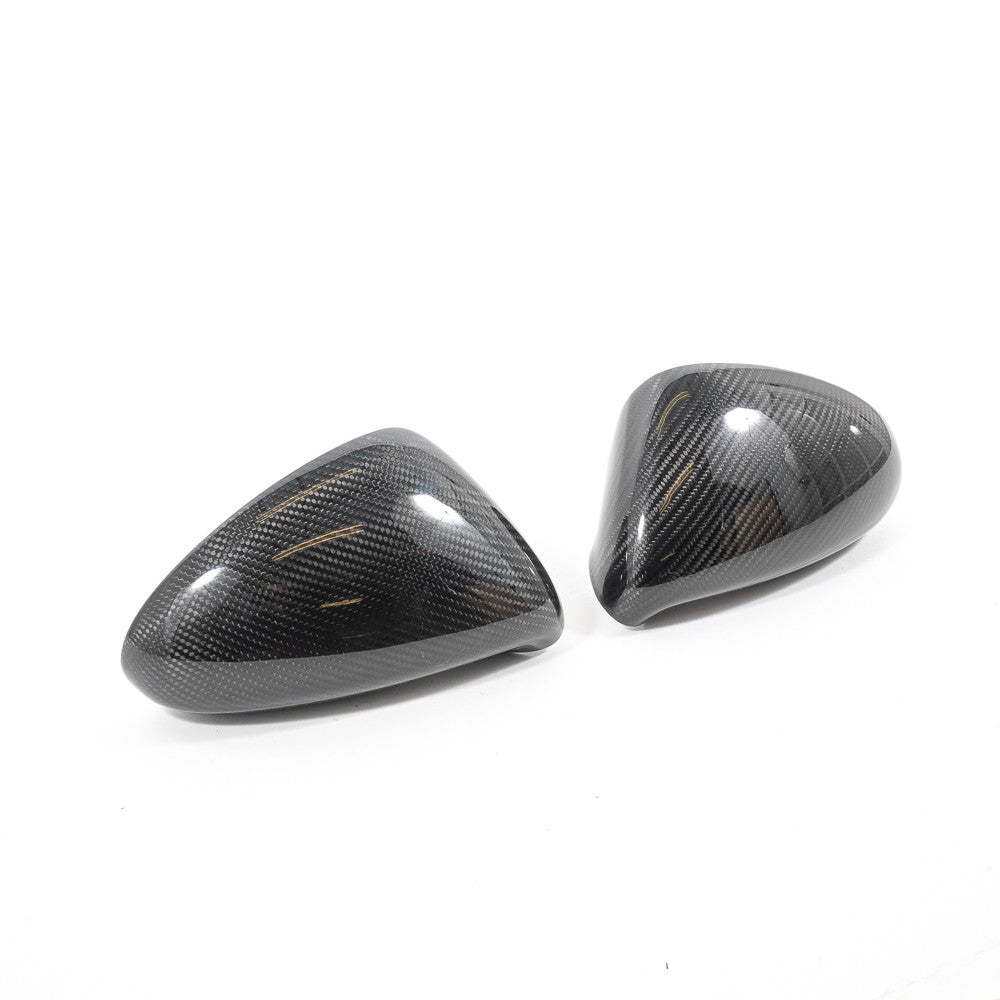 Rennline Carbon Spiegelkappen (Aero Mirrors / Mirror Shells) – OEM-Passform – Porsche 964/993/968/928