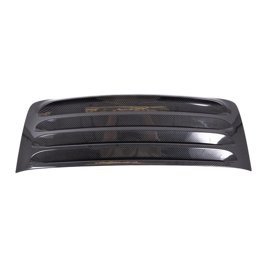 Rennline Carbon Heckklappen-Lamellen (Decklid Louvers) – Porsche 997.1/997.2 Carrera – OEM-Befestigungspunkte – ersetzt OEM 99751224103