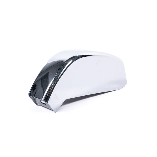 Rennline Chrom-Stoßstangenhorn / Bumper Guard hinten – ohne Gummi – Porsche 911/912 (1965–1973) – OE-Look, poliertes Chrom