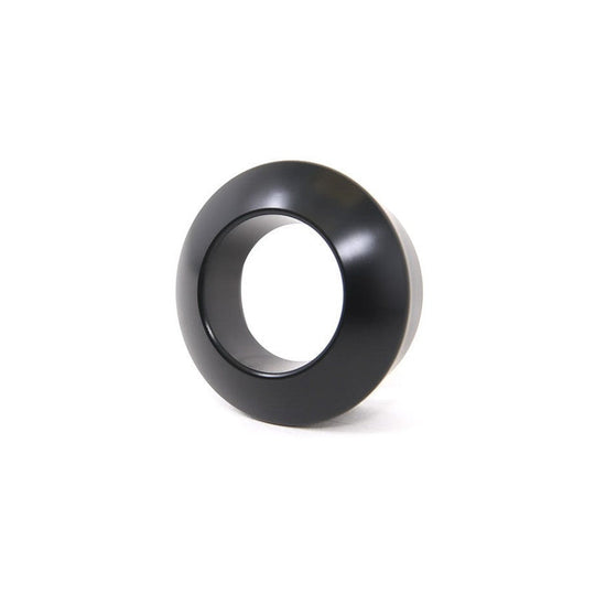 Rennline Billet Dash Knob – Handschuhfach/Glove Box – schwarz eloxiert & graviert – Porsche 911/912/914 (1967–1989)
