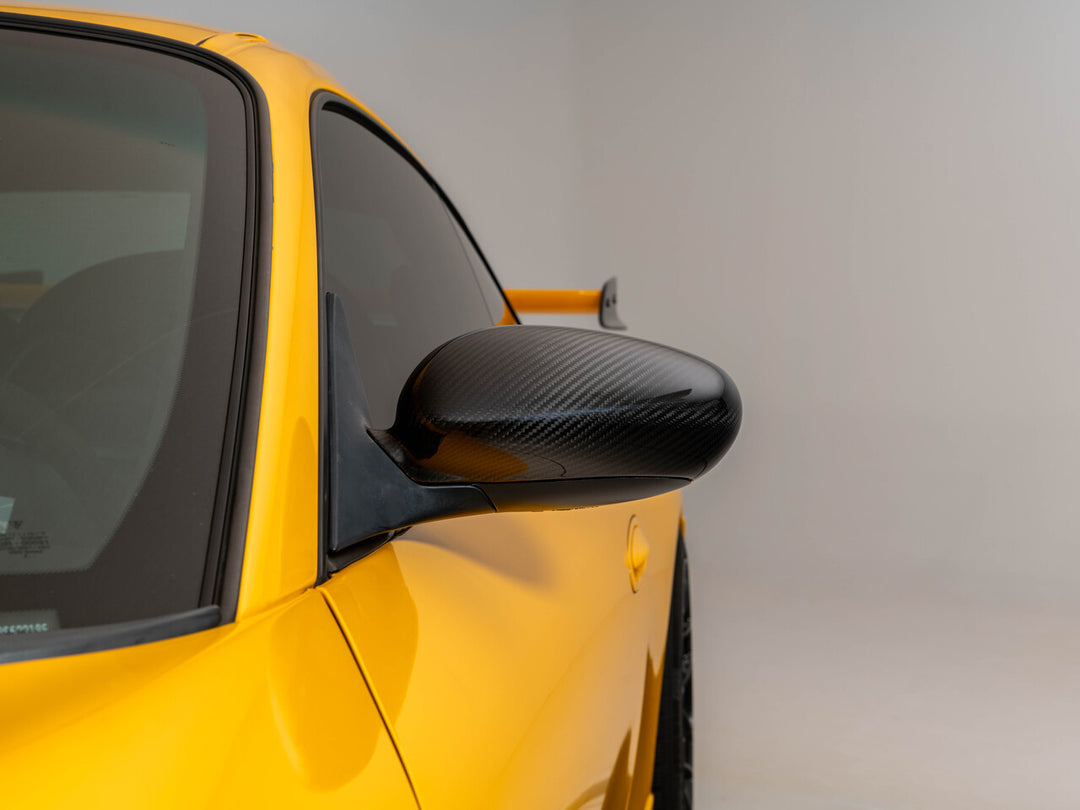 Rennline Carbon Außenspiegelkappen (Mirror Shells) – Porsche 996 / 986 Boxster (1997–2005) – OEM-Passform