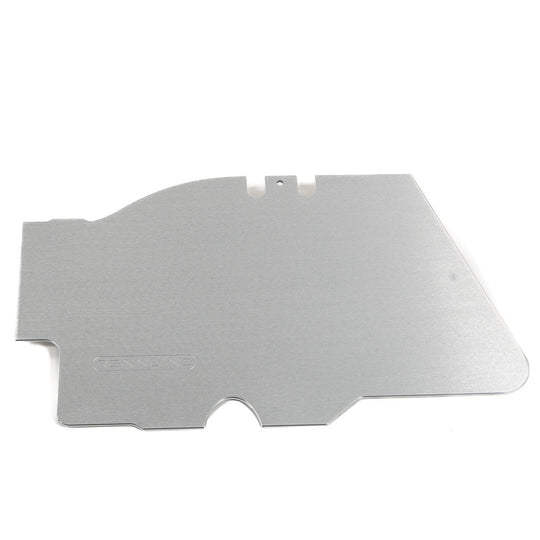 Rennline Aluminium-Fußbrett Beifahrerseite – Porsche 911/912/930 Coupé (1969–1989) – Solid/Perforated, Silber eloxiert oder Schwarz pulverbeschichtet