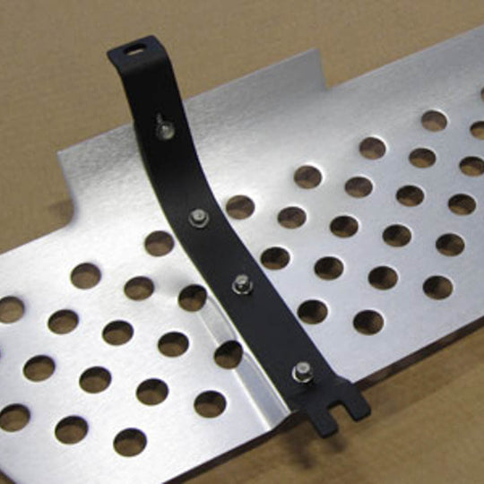 Rennline Gebläsemotor-Abdeckungs-Halter (Set) aus pulverbeschichtetem Aluminium – Porsche 911/912/930 (1965–1989)