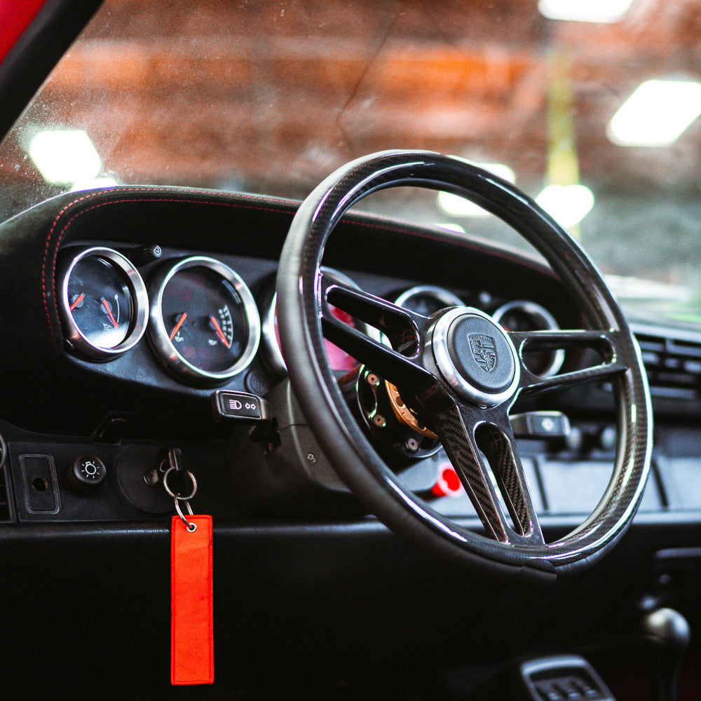 Rennline Instrumentenringe / Gauge Bezels – CNC-gefräst aus Billet-Aluminium oder handgelegter Carbonfaser – Porsche 911/912/930/964/993 (1965–1998)