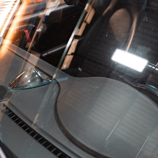 Rennline Carbon Sport-Chrono-Uhrengehäuse – Porsche 997 / 987 Boxster/Cayman – direkter Ersatz für Kunststoffgehäuse