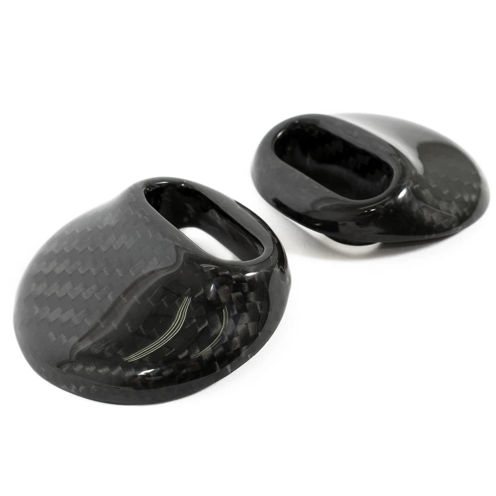 Rennline Carbon RS Türöffnerblenden – Porsche 911 / 964 / 993 mit RS-Türtafeln – Hochglanz Carbon – Paar