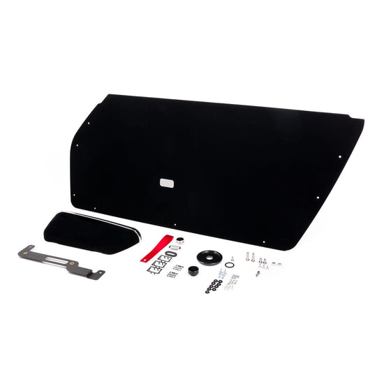 Rennline RS Türverkleidungen Umrüstkit (Set) – Porsche 911/964 – ABS vakuumgeformt, beflockt, inkl. Armlehnen/Stauraum, Zugschlaufen & Hardware