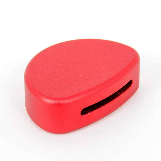 Rennline Billet-Aluminium Heizungsregler-Knopf – Porsche 911/912/930 (1969–1989) & 914 (1969–1976) – eloxiert (Schwarz/Rot/Silber)
