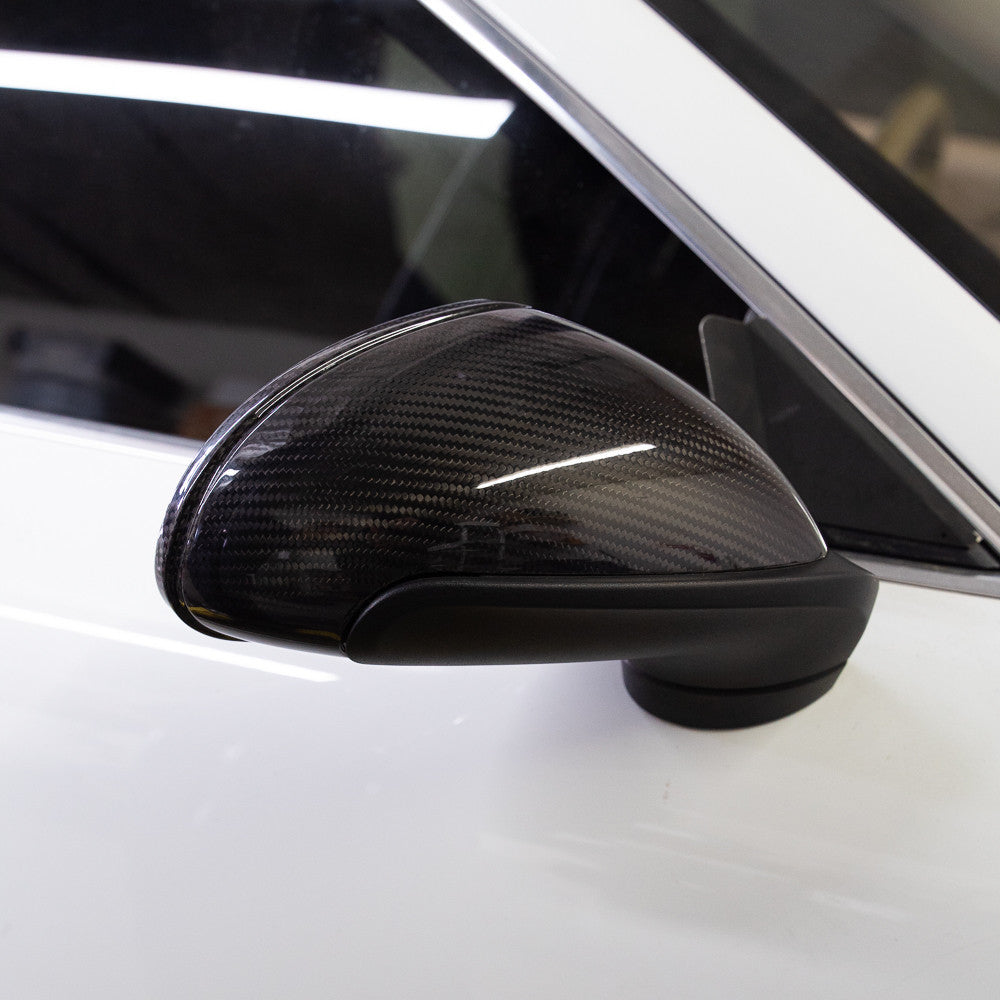 Rennline Carbon Außenspiegelgehäuse / Mirror Shell Set – Porsche 991.1 / 991.2 / 981 Boxster & Cayman – Set links & rechts