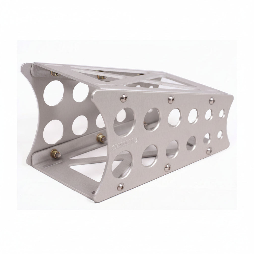 Rennline Shifter Riser 4" (Schalthebel-Erhöhung) – Porsche 986/996/987/997 – Silber eloxiert oder Schwarz – Cup-Car-Feeling