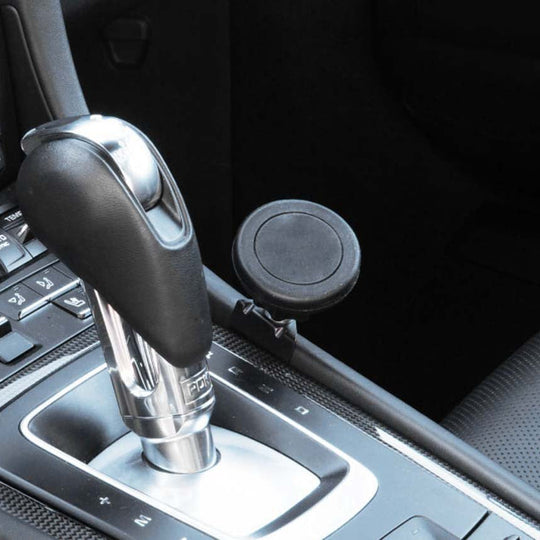 Rennline ExactFit Magnetische Handyhalterung Mittelkonsole – Porsche 991 / 981 / 718 – Linkslenker (LHD) – mit oder ohne Ladefunktion