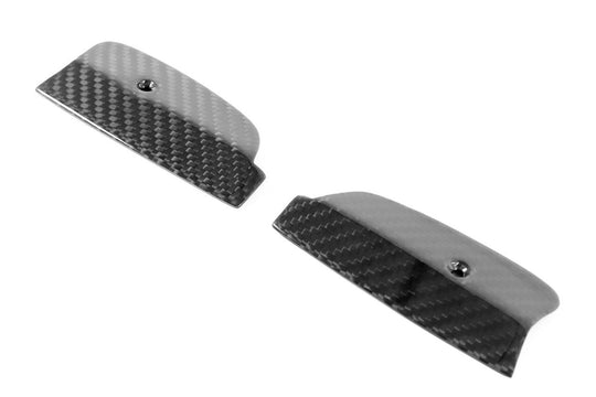 Rennline Carbon Endkappen Tür-Zierleiste (Door Garnish Rail End Caps) – Porsche 964/993