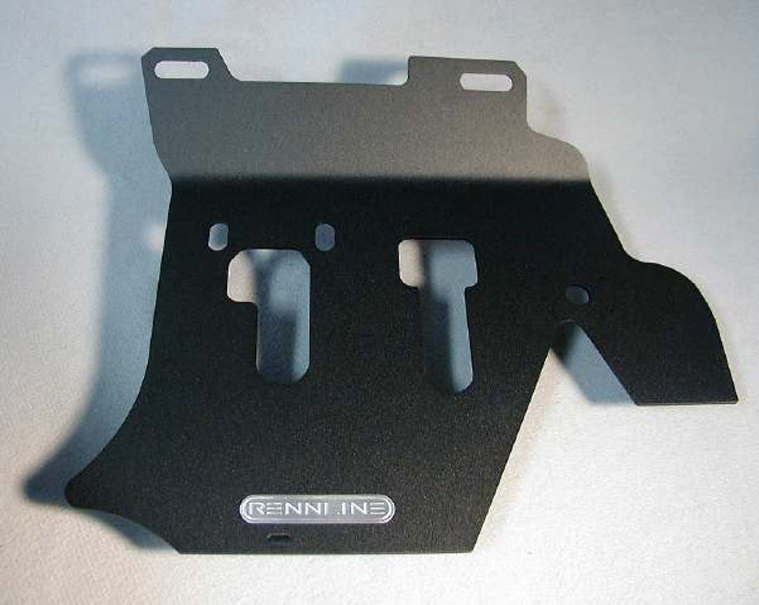 Rennline Aluminium-Fußbrett Fahrerseite – Porsche 911/912 Coupé (1965–1973) – Solid/Perforated, Silber eloxiert oder Schwarz pulverbeschichtet