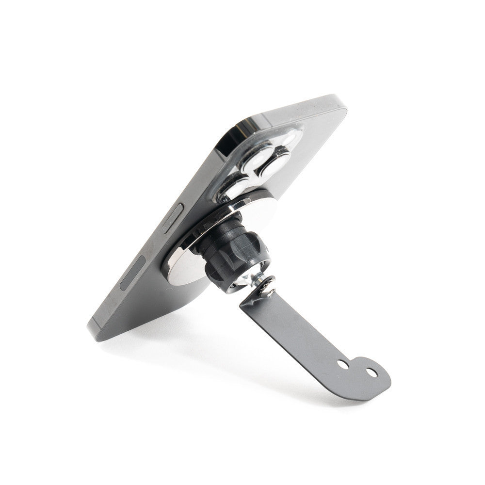 Rennline ExactFit Magnetische Handyhalterung Mittelkonsole – Porsche 991 / 981 / 718 – Linkslenker (LHD) – mit oder ohne Ladefunktion