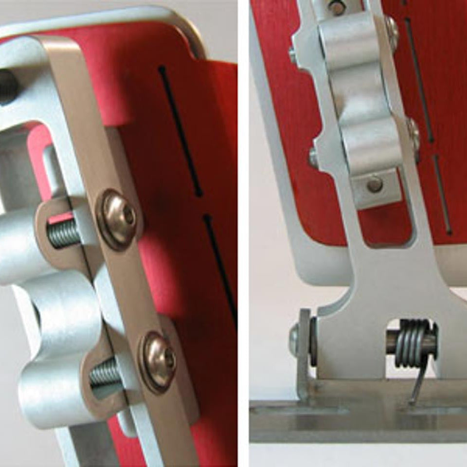 Rennline (Rev2) 4-teiliges Pedalset – Porsche 911/912/930/964/993 (Auswahl: gelocht oder Rubbergrip)