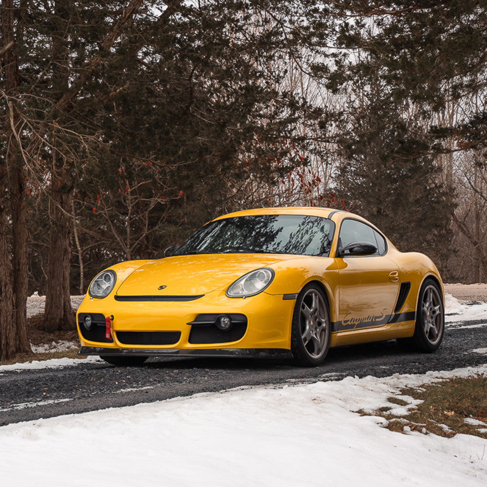 Rennline GT3 Smile Vent Kit – Schneideschablone & Montagekit für 997 GT3 Oberlüftung – Porsche 997/987 – optional Vent & Mesh-Grill