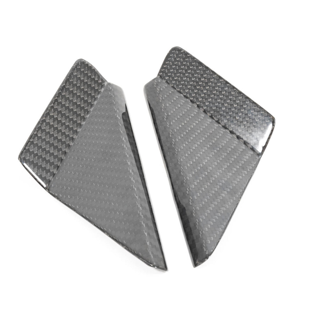 Rennline Carbon Windabweiser / Anti-Buffeting Wind Deflector – Porsche 991 / 992 / 981 / 718 – 3M-Klebemontage – Set