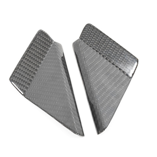 Rennline Carbon Windabweiser / Anti-Buffeting Wind Deflector – Porsche 991 / 992 / 981 / 718 – 3M-Klebemontage – Set
