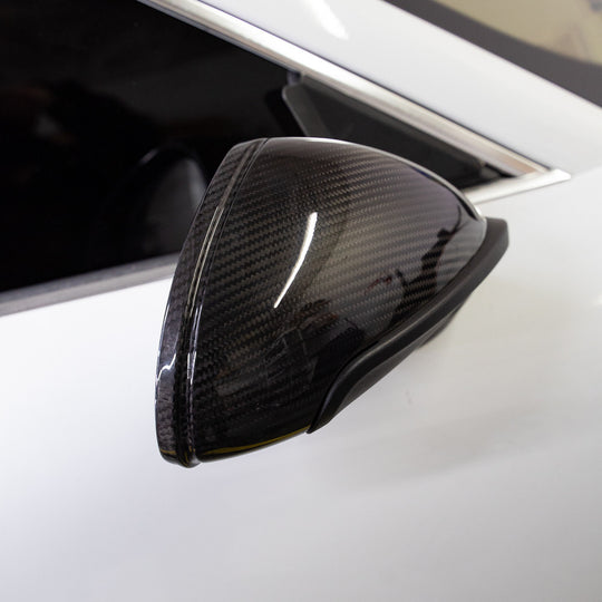 Rennline Carbon Außenspiegelgehäuse / Mirror Shell Set – Porsche 991.1 / 991.2 / 981 Boxster & Cayman – Set links & rechts