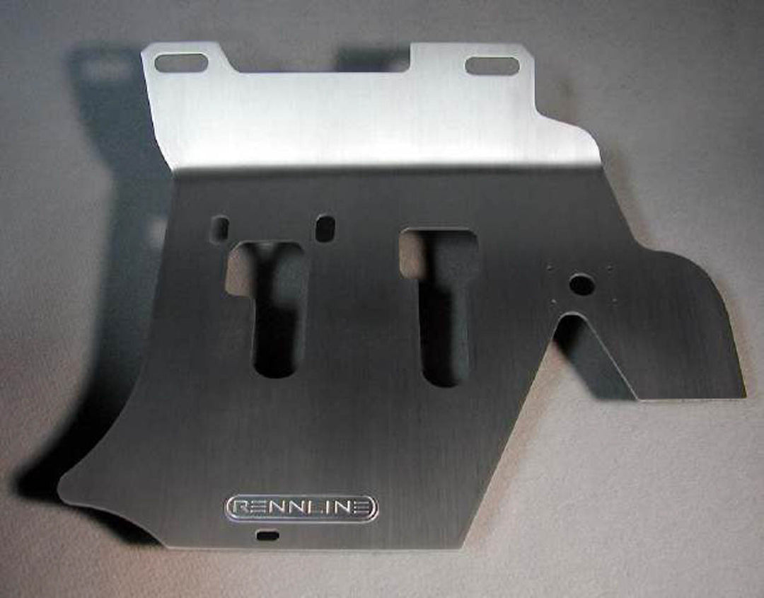 Rennline Aluminium-Fußbrett Fahrerseite – Porsche 911/912 Coupé (1965–1973) – Solid/Perforated, Silber eloxiert oder Schwarz pulverbeschichtet