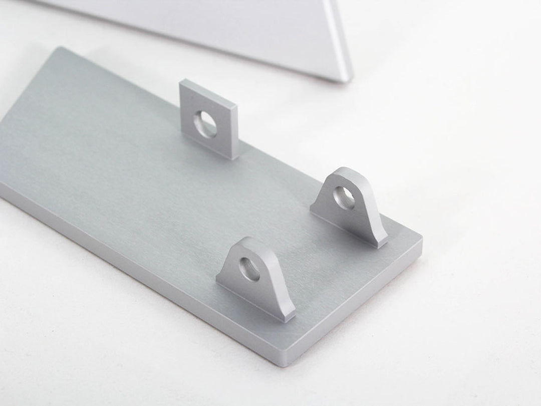Rennline Aluminium Türinnengriffe (Set) – glatt oder perforiert – Porsche 911/912/930/964 (1974–1994) – Silber eloxiert oder Schwarz pulverbeschichtet