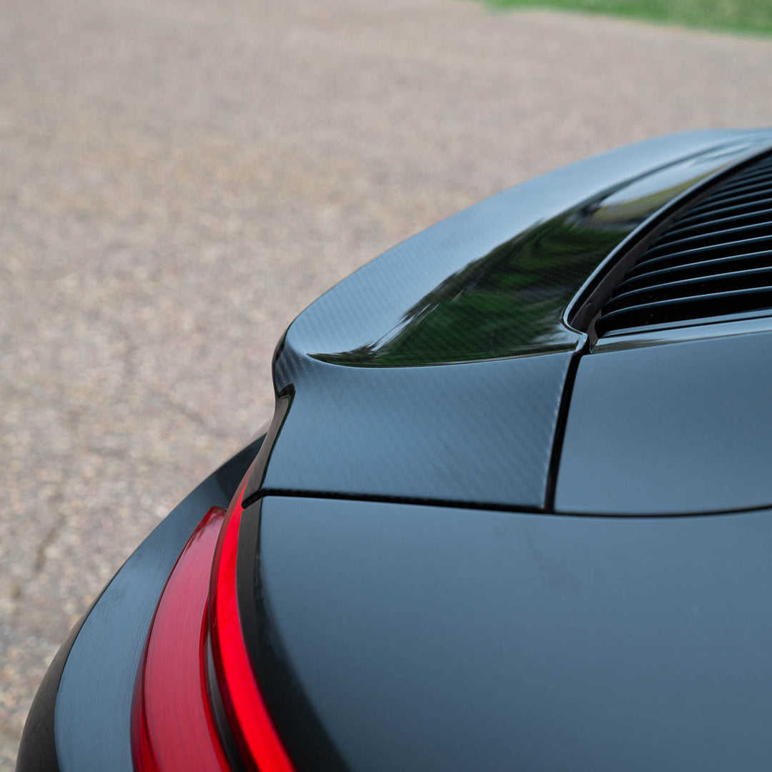 Rennline Carbon Sport-Design Heckspoiler / GTS-Style Spoiler – Porsche 991.2 Carrera Coupé & Cabriolet – OEM-Ersatz