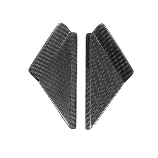 Rennline Carbon Windabweiser / Anti-Buffeting Wind Deflector – Porsche 991 / 992 / 981 / 718 – 3M-Klebemontage – Set